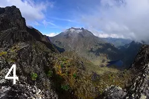 Mount Speke: 4,890 meters (16,043 feet) in Uganda