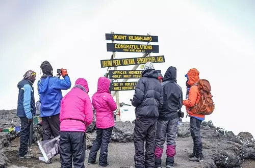 7 days Kilimanjaro climbing group tours