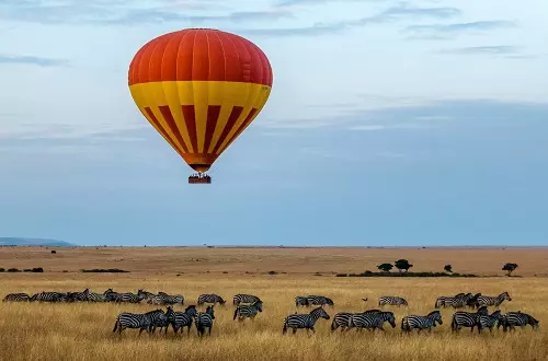 Best 6 days Serengeti hot air balloon safari in Tanzania