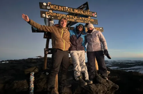 6 Days Marangu Route Kilimanjaro Climbing in January