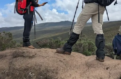 Leg Gaiters for Kilimanjaro Safe Dry Clean Hiking